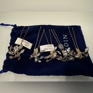 Jardín-wedding or special occasion high end crystal hair accessories - Brand New